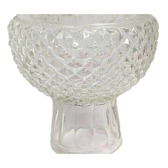 Vintage Austrian Wine Aerator Dispenser Clear Cut Glass Decantur 13-inch - Picture 5 of 6